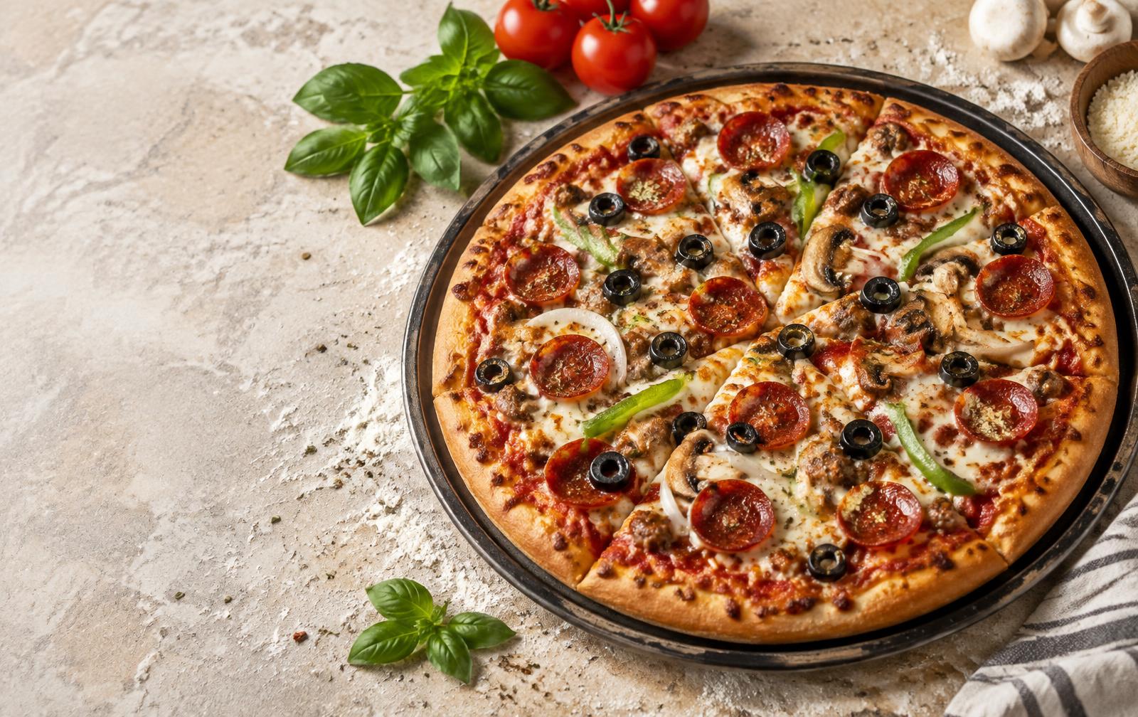Pizza from Bauta's menu